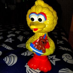 Sesame Street Big Bird Bubble Bath Teddy Bear 1993